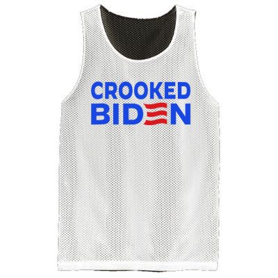 Crooked Joe Biden Confused Anti Biden Mesh Reversible Basketball Jersey Tank