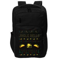 Christmas Jingle Bells Taco Shells Funny Ugly Xmas Sweater Impact Tech Backpack