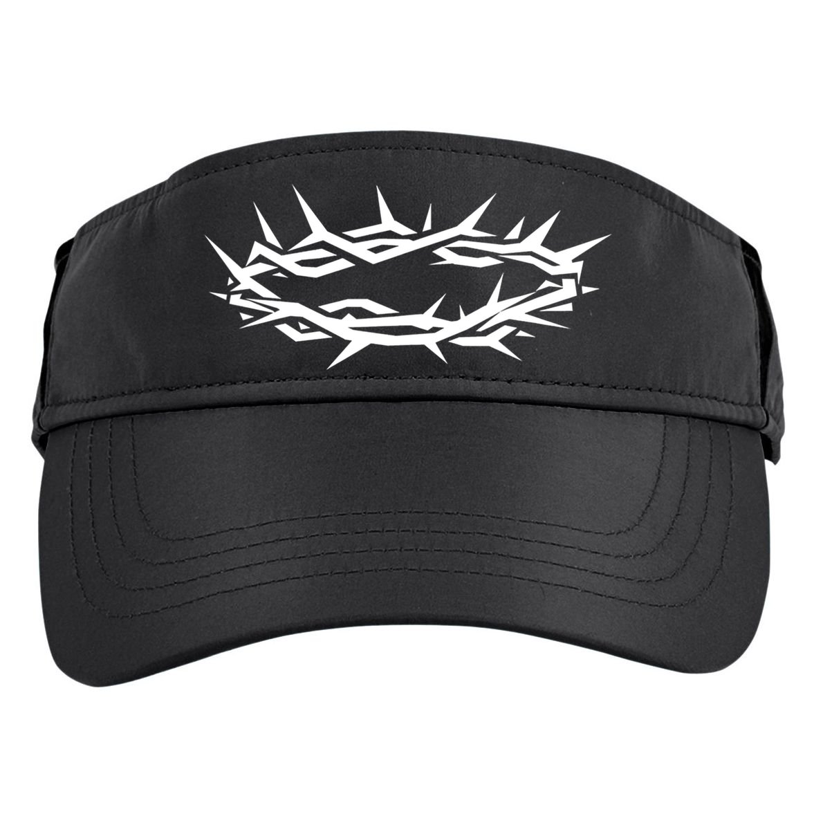 Christian Jesus Crown Of Thorn Good Friday & Easter. Adult Drive Performance Visor