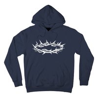 Christian Jesus Crown Of Thorn Good Friday & Easter. Hoodie