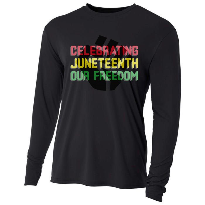 Celebrating Juneteeth Cooling Performance Long Sleeve Crew