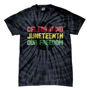 Celebrating Juneteeth Tie-Dye T-Shirt