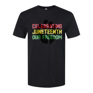 Celebrating Juneteeth Softstyle CVC T-Shirt