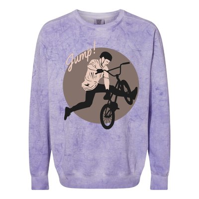 Cycling Jump Colorblast Crewneck Sweatshirt