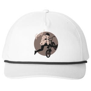 Cycling Jump Snapback Five-Panel Rope Hat