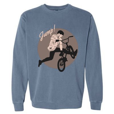 Cycling Jump Garment-Dyed Sweatshirt