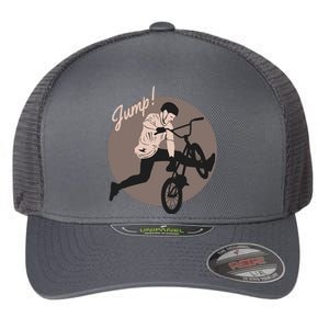 Cycling Jump Flexfit Unipanel Trucker Cap