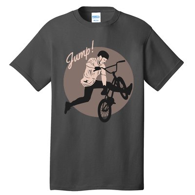 Cycling Jump Tall T-Shirt