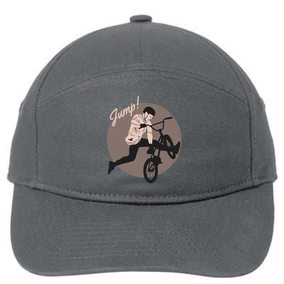 Cycling Jump 7-Panel Snapback Hat