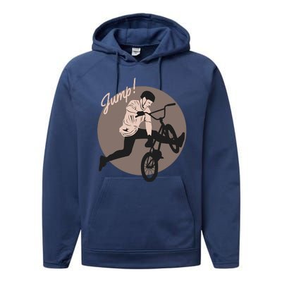 Cycling Jump Performance Fleece Hoodie