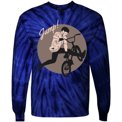 Cycling Jump Tie-Dye Long Sleeve Shirt