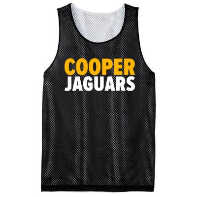 Cooper Jaguars Mesh Reversible Basketball Jersey Tank