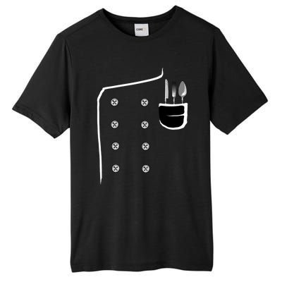 Chef Jacket Chef Costume Cook Cooking Funny Chef Gift Tall Fusion ChromaSoft Performance T-Shirt