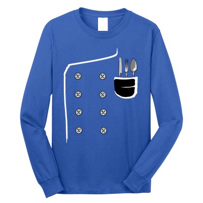 Chef Jacket Chef Costume Cook Cooking Funny Chef Gift Long Sleeve Shirt