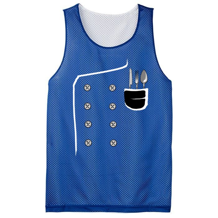 Chef Jacket Chef Costume Cook Cooking Funny Chef Gift Mesh Reversible Basketball Jersey Tank