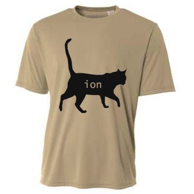 Cation Joke Cute Science Cat Funny Chemistry Teacher Gift Cooling Performance Crew T-Shirt