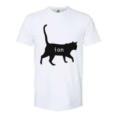 Cation Joke Cute Science Cat Funny Chemistry Teacher Gift Softstyle CVC T-Shirt