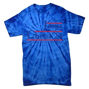 Cool Jesus Christ 2024 Only Jesus Can Save This Nation Gift Tie-Dye T-Shirt