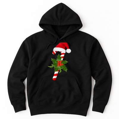Christmas Jolly Candy Cane Hoodie