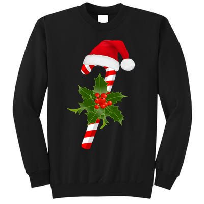 Christmas Jolly Candy Cane Sweatshirt