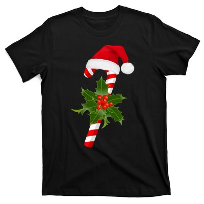 Christmas Jolly Candy Cane T-Shirt