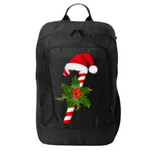 Christmas Jolly Candy Cane City Backpack