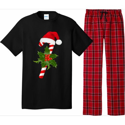 Christmas Jolly Candy Cane Pajama Set