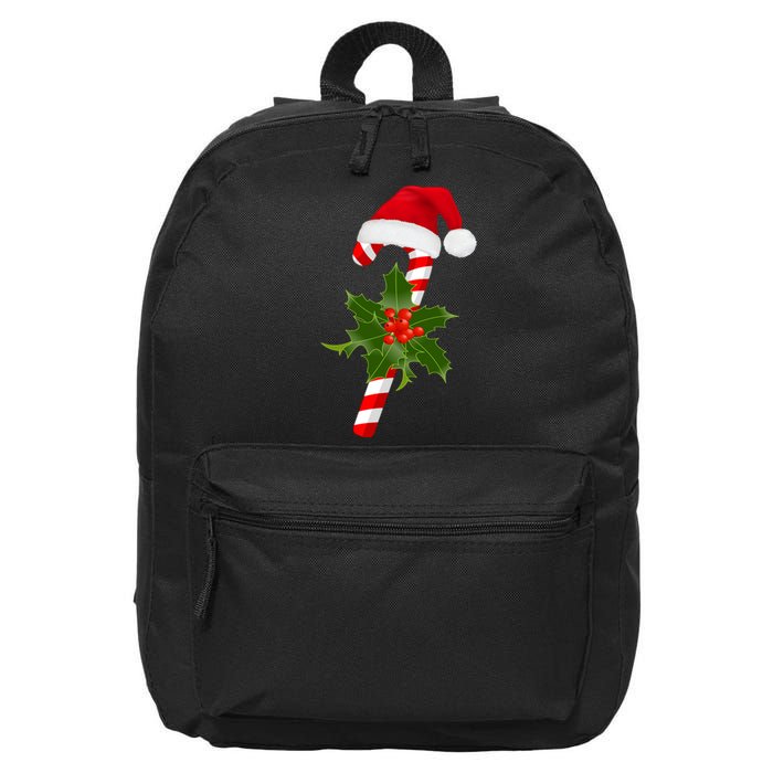 Christmas Jolly Candy Cane 16 in Basic Backpack