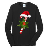 Christmas Jolly Candy Cane Tall Long Sleeve T-Shirt