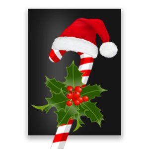 Christmas Jolly Candy Cane Poster