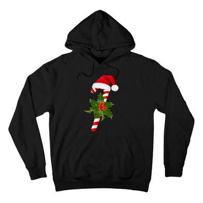 Christmas Jolly Candy Cane Tall Hoodie