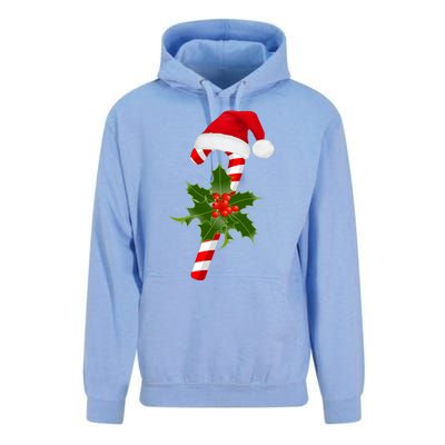 Christmas Jolly Candy Cane Unisex Surf Hoodie