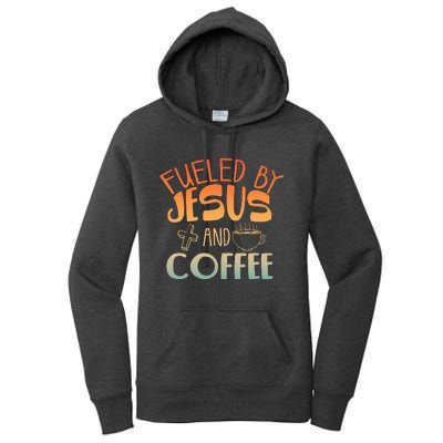 Cool Jesus Christian Jesus Coffee Lover Women's Pullover Hoodie