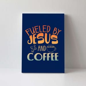 Cool Jesus Christian Jesus Coffee Lover Canvas