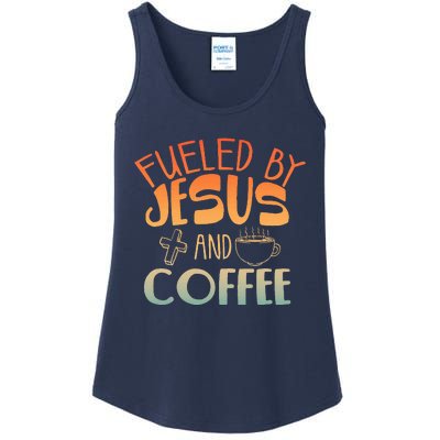 Cool Jesus Christian Jesus Coffee Lover Ladies Essential Tank