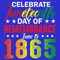 Celebrate Junenth Day Of Remembrance June 19 1865 Gift 16 in Basic Backpack