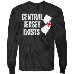 Central Jersey Does Exist Tie-Dye Long Sleeve Shirt