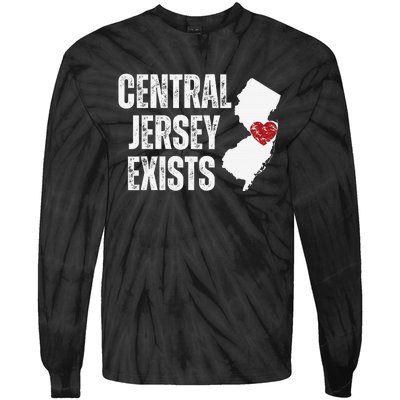 Central Jersey Does Exist Tie-Dye Long Sleeve Shirt