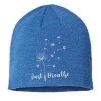 Cute Just Dandelion Tattoodesign Arrows Breathe Blow Pattern Meaningful Gift Sustainable Beanie