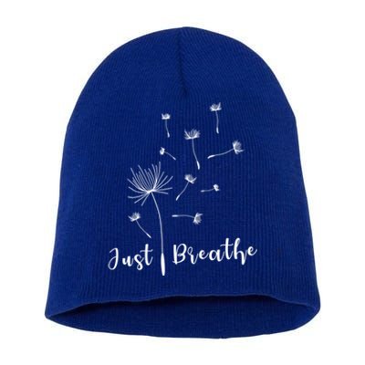 Cute Just Dandelion Tattoodesign Arrows Breathe Blow Pattern Meaningful Gift Short Acrylic Beanie