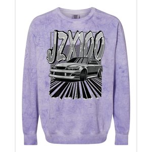 Chaser Jzx100 Drift Colorblast Crewneck Sweatshirt