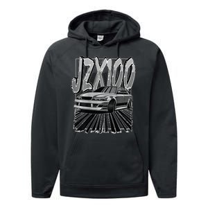 Chaser Jzx100 Drift Performance Fleece Hoodie