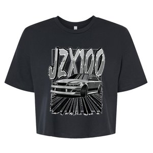 Chaser Jzx100 Drift Bella+Canvas Jersey Crop Tee