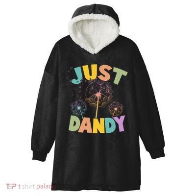 Cute Just Dandy Springtime Dandelions Hooded Wearable Blanket