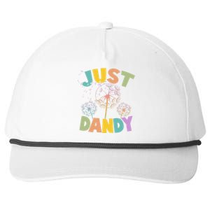 Cute Just Dandy Springtime Dandelions Snapback Five-Panel Rope Hat