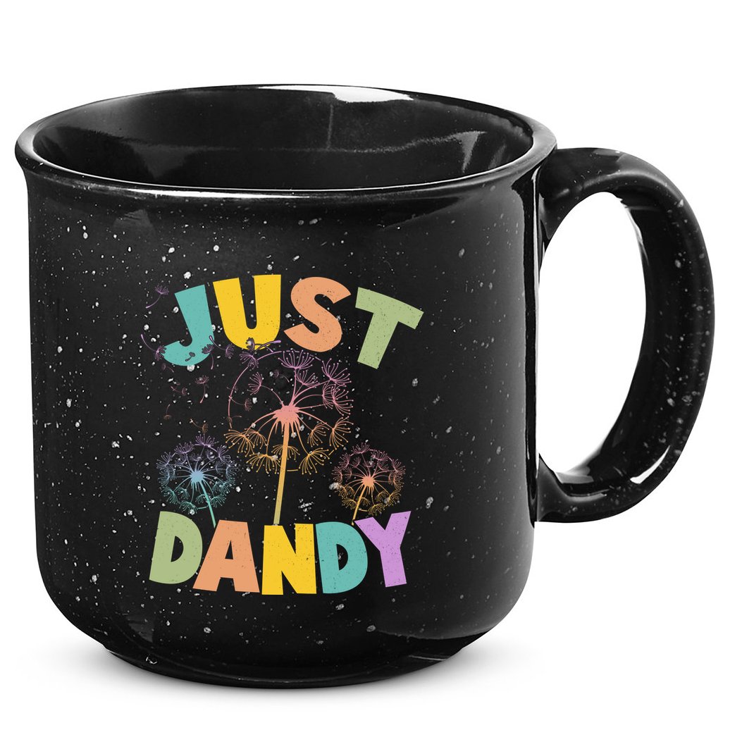 Cute Just Dandy Springtime Dandelions 15oz Campfire Ceramic Mug