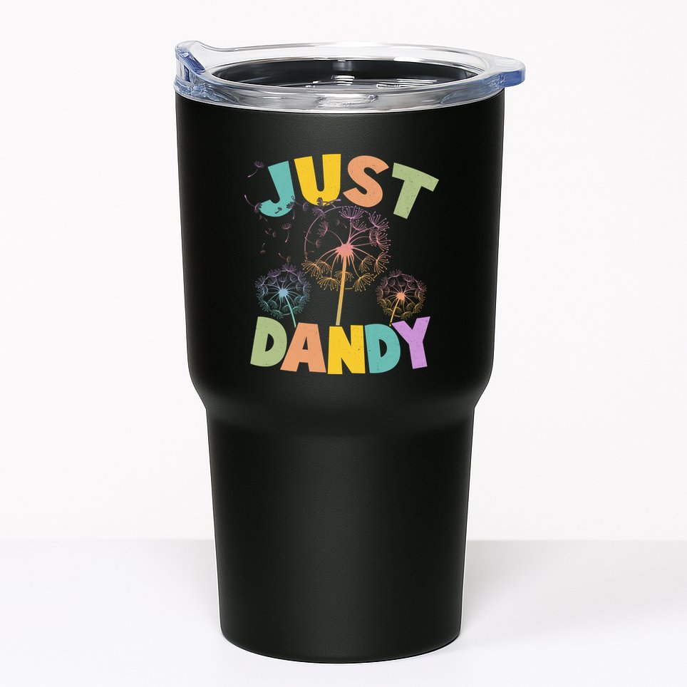 Cute Just Dandy Springtime Dandelions Tumbler