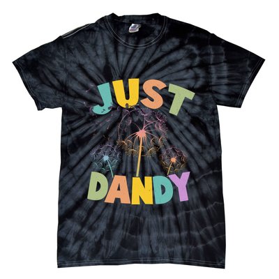 Cute Just Dandy Springtime Dandelions Tie-Dye T-Shirt