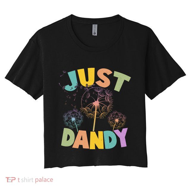 Cute Just Dandy Springtime Dandelions Crop Top