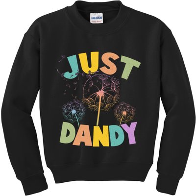 Cute Just Dandy Springtime Dandelions Kids Sweatshirt